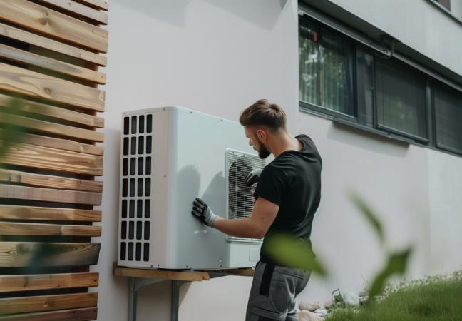 raccordement de PAC géothermique